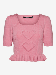 Vero Moda VMKAE Pullover -Rosebloom - 10273051
