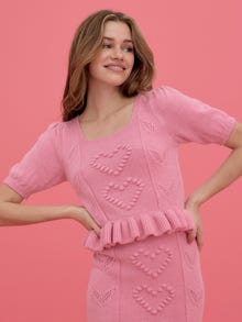 Vero Moda VMKAE Pullover -Rosebloom - 10273051