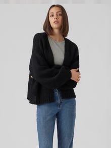 Vero Moda VMMAYBE Strikket cardigan -Black - 10273101