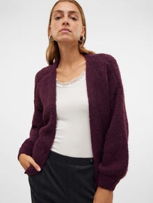 Vero Moda VMMAYBE Knit Cardigan -Winetasting - 10273101