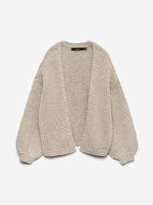 Vero Moda VMMAYBE Knit Cardigan -Oatmeal - 10273101
