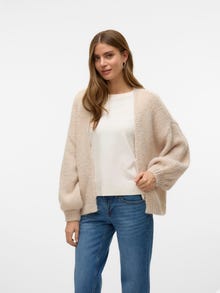 Vero Moda VMMAYBE Strickjacke -Oatmeal - 10273101