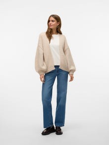 Vero Moda VMMAYBE Strickjacke -Oatmeal - 10273101