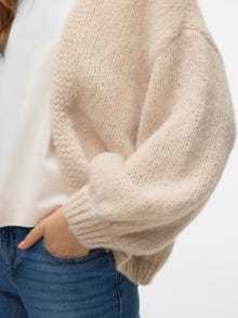 Vero Moda VMMAYBE Knit Cardigan -Oatmeal - 10273101