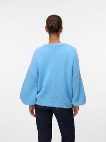 Vero Moda VMMAYBE Strikket cardigan -Glacier Lake - 10273101