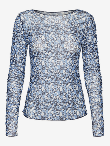 Vero Moda VMLOLLY Top -Blue Bonnet - 10273113
