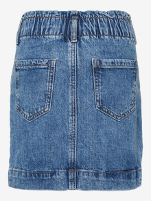 Vero Moda VMVIOLA Mittlere Taille Rock -Medium Blue Denim - 10273147