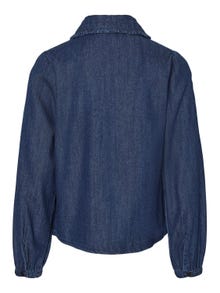 Vero Moda VMNILY Skjorte -Dark Blue Denim - 10273492