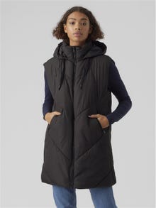 Vero Moda VMBEVERLY Chalecos de abrigo -Black - 10273527