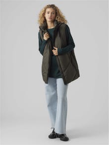 Vero Moda VMBEVERLY Otw Gilet -Peat - 10273527