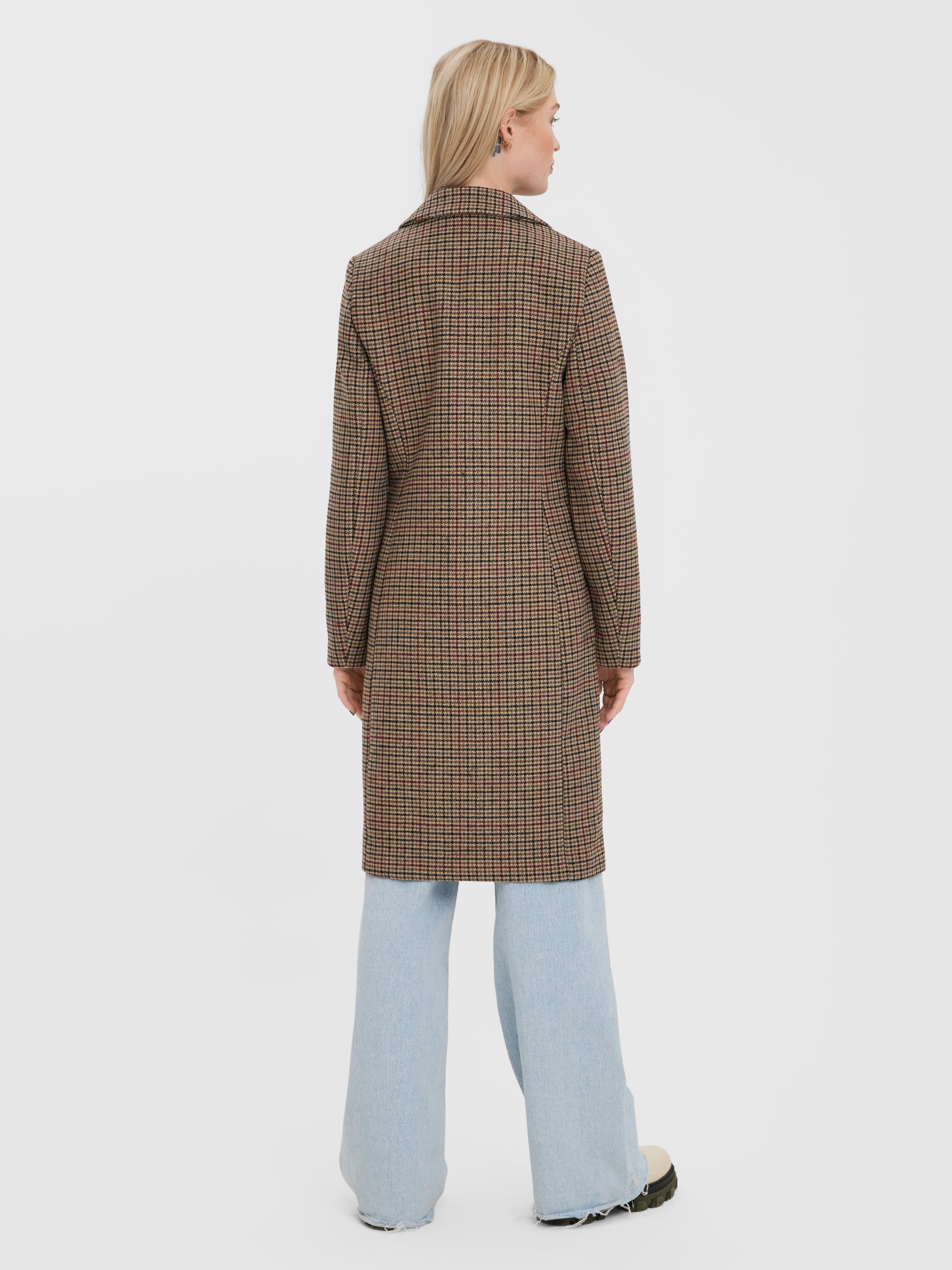 Vero moda clearance fitted tailored coat