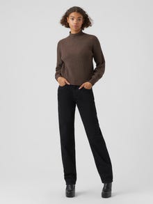 Vero Moda VMHOLLY Sweter -Coffee Bean - 10273619