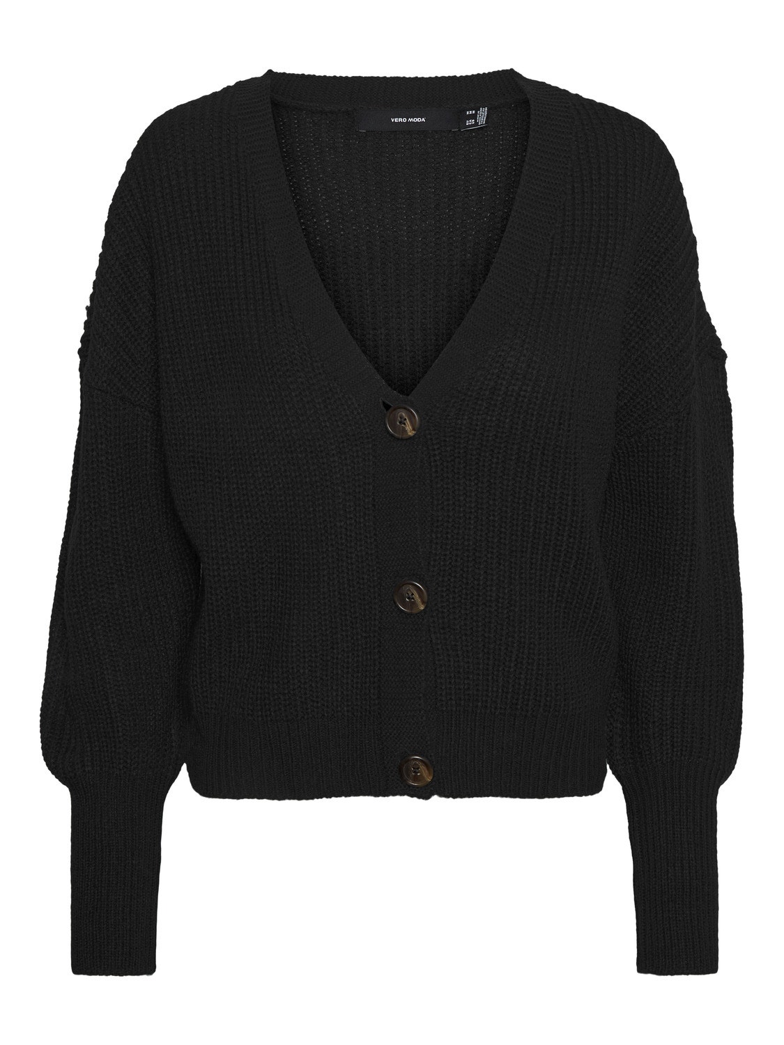 VMLEA Knit Cardigan | Black | Moda® Vero