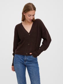 Vero Moda VMLEA Strickjacke -Coffee Bean - 10273853