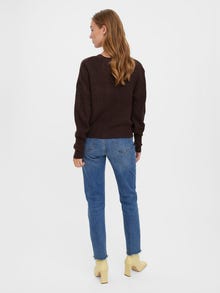 Vero Moda VMLEA Strickjacke -Coffee Bean - 10273853