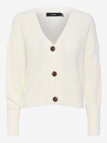 Vero Moda VMLEA Gebreid vest -Cloud Dancer - 10273853