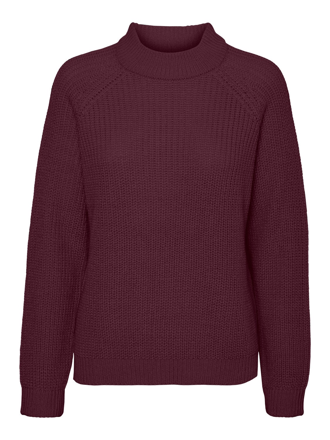 High Neck Pullover | Dark Purple | Vero 