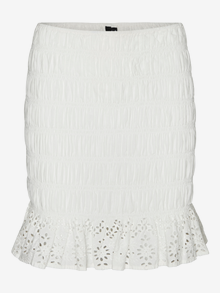 Vero Moda VMNELLA Regular waist Short skirt -Snow White - 10273863