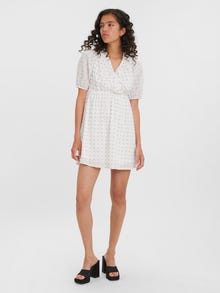 Vero Moda VMWELLA Short dress -Snow White - 10273873