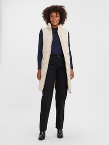 Vero Moda VMUPPSALA Otw Gilet -Oatmeal - 10273950