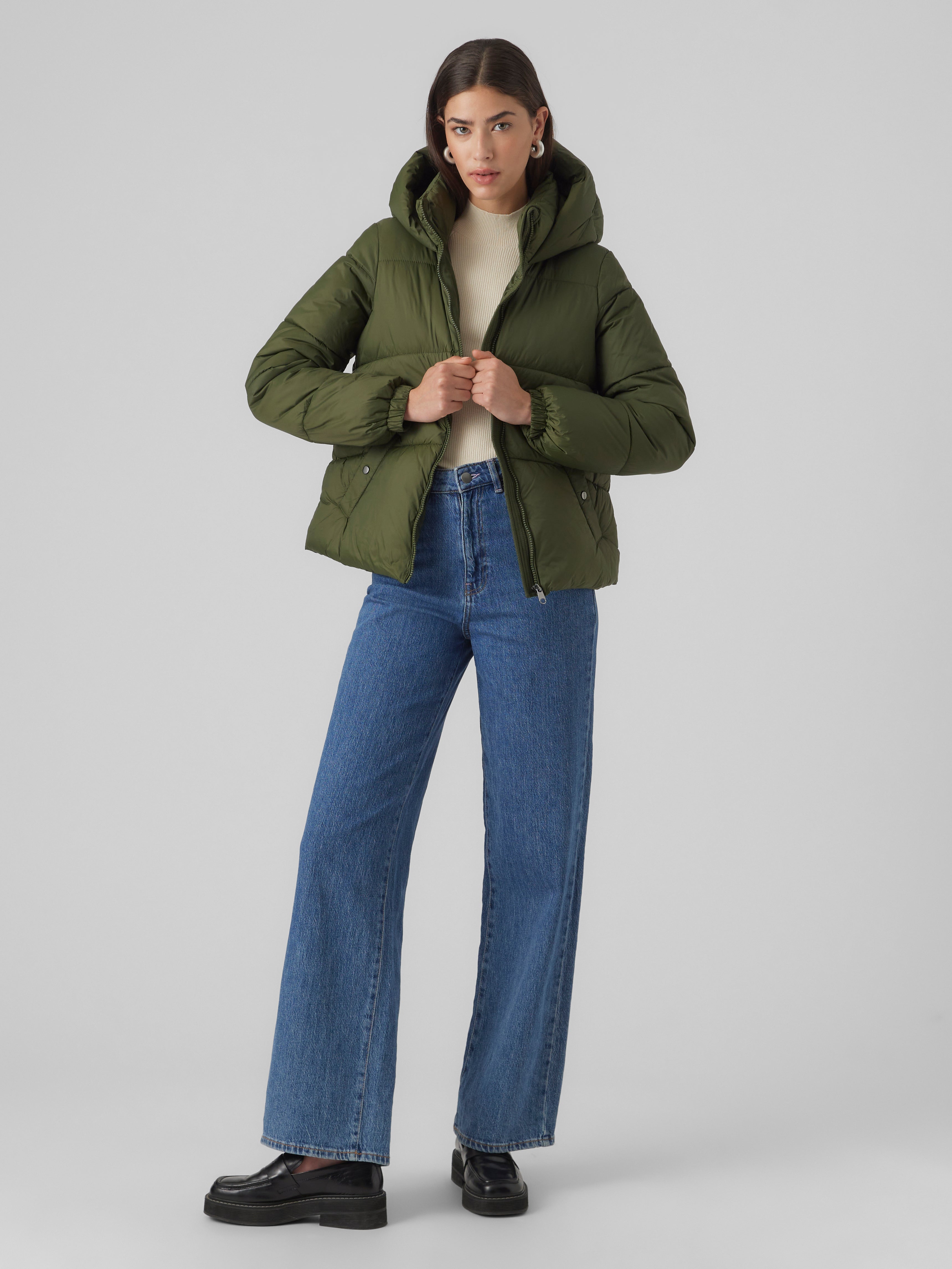 Vero moda hot sale green jacket