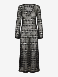 Vero Moda VMCROHELLA Pitkä mekko -Black - 10273976