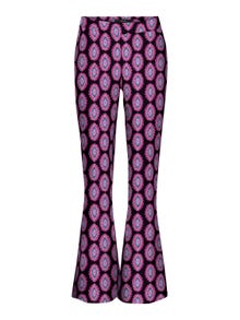 Vero Moda VMKAMMA Mid waist Trousers -Black - 10273993