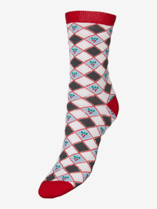 Vero Moda VMELF Socken -Chinese Red - 10274029