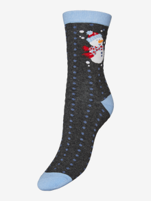 Vero Moda VMELF Socken -Dark Grey Melange - 10274029