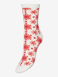 Vero Moda VMELF 4-pack Socks -Jelly Bean - 10274034
