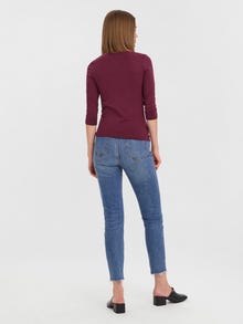 Vero Moda VMPANDA T-Shirt -Winetasting - 10274133