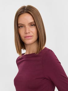 Vero Moda VMPANDA T-Shirt -Winetasting - 10274133