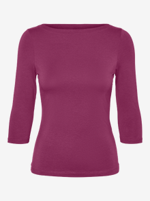 Vero Moda VMPANDA T-skjorte -Boysenberry - 10274133