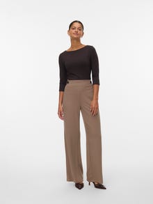 Vero Moda VMPANDA Póló -Chocolate Torte - 10274133