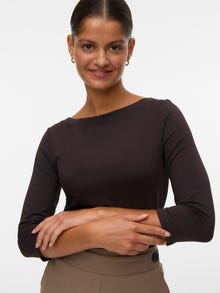 Vero Moda VMPANDA Póló -Chocolate Torte - 10274133