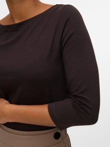 Vero Moda VMPANDA Póló -Chocolate Torte - 10274133