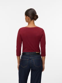 Vero Moda VMPANDA T-paidat -Syrah - 10274133