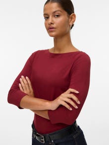 Vero Moda VMPANDA T-paidat -Syrah - 10274133