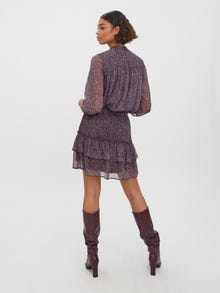 Vero Moda VMKAYA Taille haute Jupe mini -Coffee Bean - 10274180
