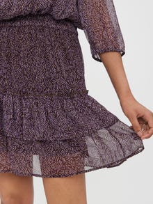 Vero Moda VMKAYA Taille haute Jupe mini -Coffee Bean - 10274180