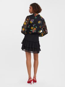 Vero Moda VMKAYA Hohe Taille Minirock -Black - 10274180