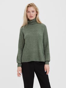 Vero Moda VMFILENE Sweter -Laurel Wreath - 10274432