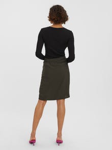 Vero Moda VMJIO Kort nederdel -Peat - 10274597