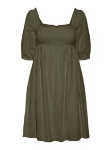Vero Moda VMVIOLA Korte jurk -Ivy Green - 10274643