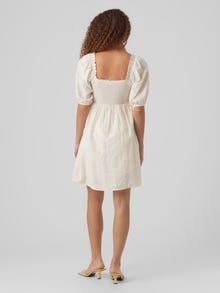 Vero Moda VMVIOLA Kort kjole -Birch - 10274643