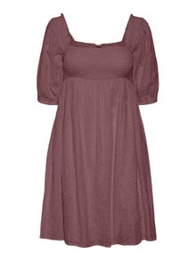 Vero Moda VMVIOLA Robe courte -Rose Brown - 10274643