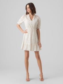 Vero Moda VMJULIA Kort kjole -Birch - 10274646