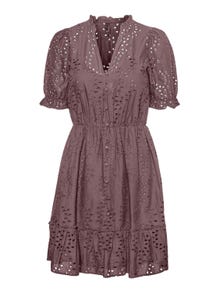 Vero Moda VMJULIA Korte jurk -Rose Brown - 10274646