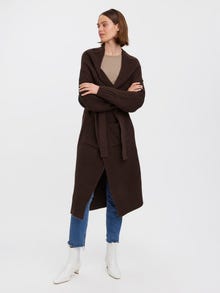 Vero Moda VMNONAME Strikket cardigan -Coffee Bean - 10274736