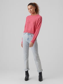 Vero Moda VMMALVA Pullover -Hot Pink - 10274805